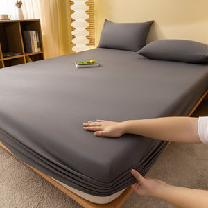 Komfortables Bett-Spannbetttuch