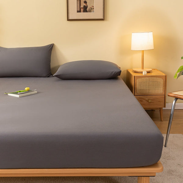 Komfortables Bett-Spannbetttuch