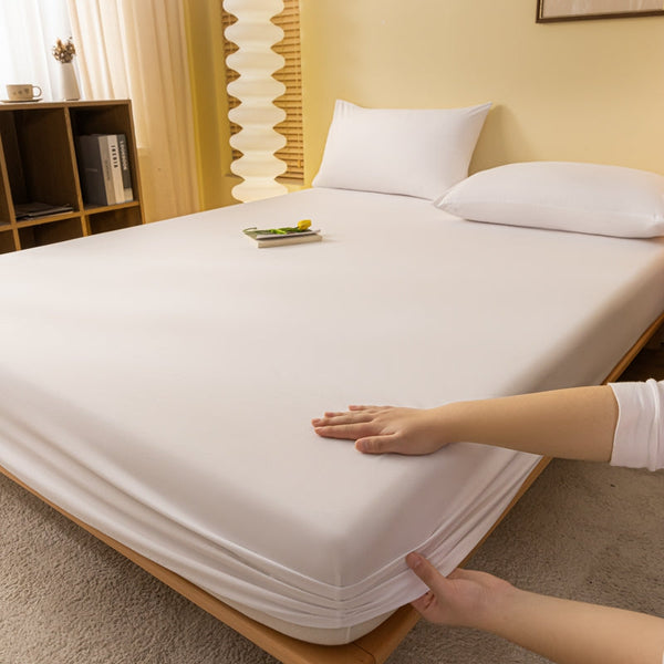 Komfortables Bett-Spannbetttuch