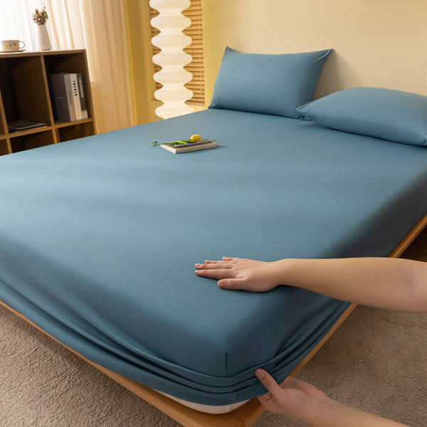 Komfortables Bett-Spannbetttuch