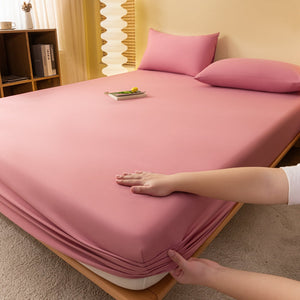Komfortables Bett-Spannbetttuch