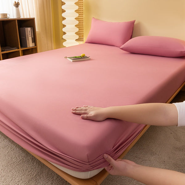 Komfortables Bett-Spannbetttuch