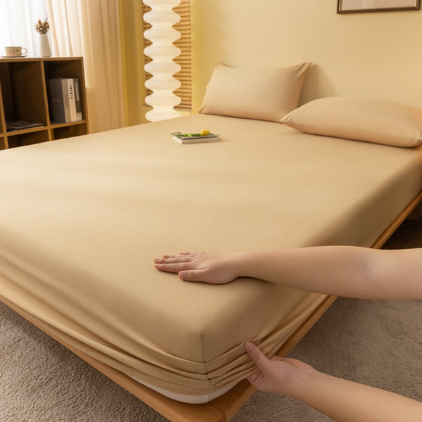 Komfortables Bett-Spannbetttuch