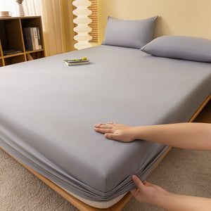 Komfortables Bett-Spannbetttuch