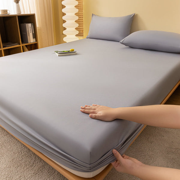 Komfortables Bett-Spannbetttuch