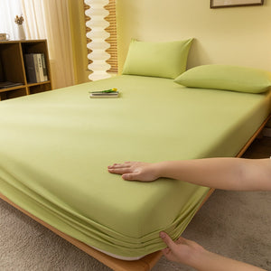 Komfortables Bett-Spannbetttuch