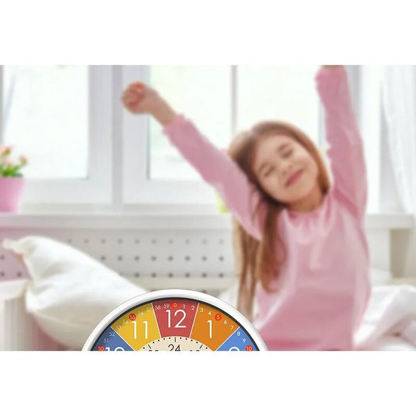 Bunter Analogwecker für Kinder