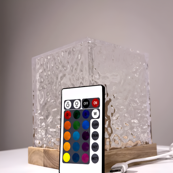 16 Farben Meereswelle Tischlampe