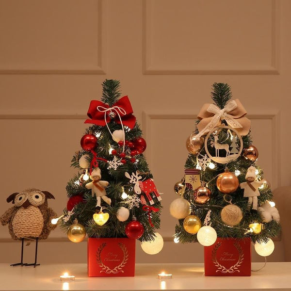 Festlicher Mini Tisch Weihnachts Baum