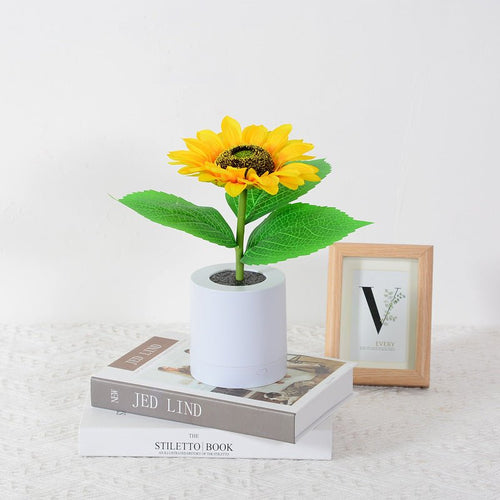 Sonnenblume LED Moderne Tischlampe