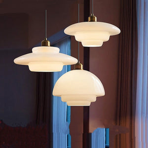 Moderne Geschichtete LED-Kuppel-Pendelleuchte