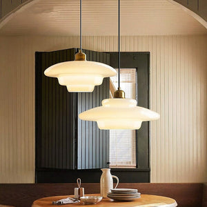 Moderne Geschichtete LED-Kuppel-Pendelleuchte