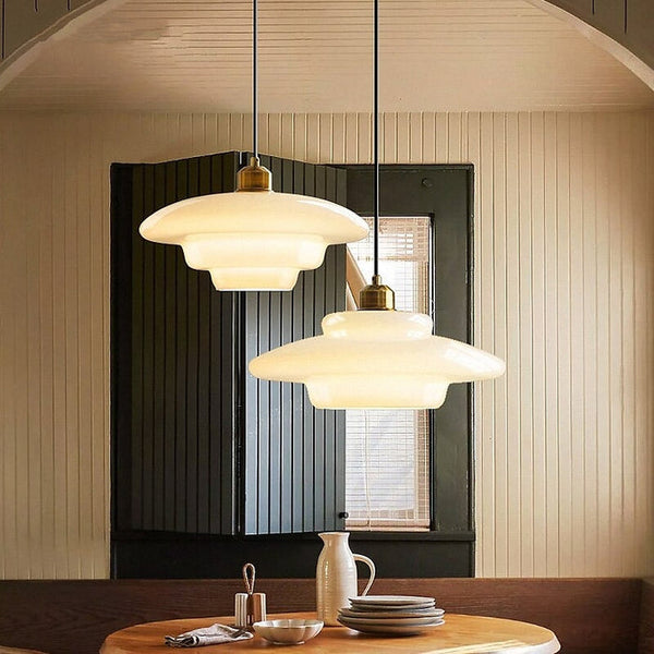 Moderne Geschichtete LED-Kuppel-Pendelleuchte