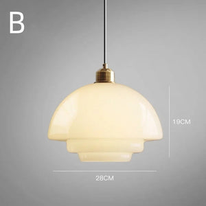 Moderne Geschichtete LED-Kuppel-Pendelleuchte