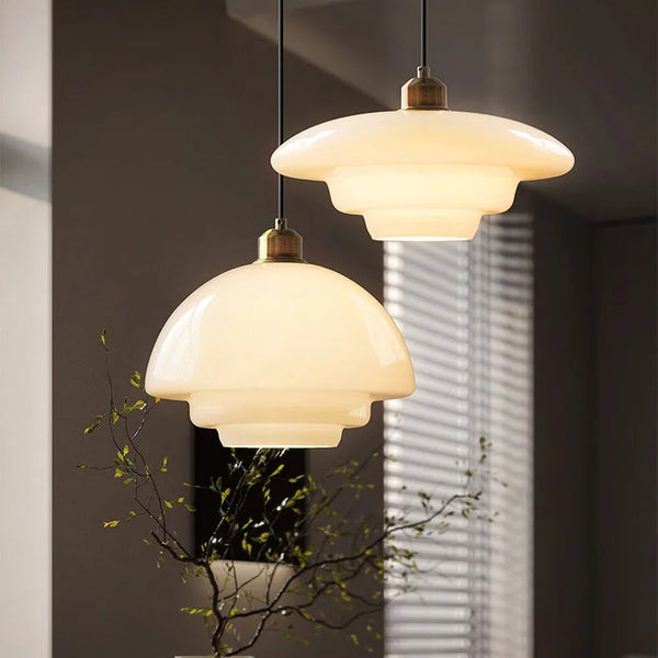 Moderne Geschichtete LED-Kuppel-Pendelleuchte