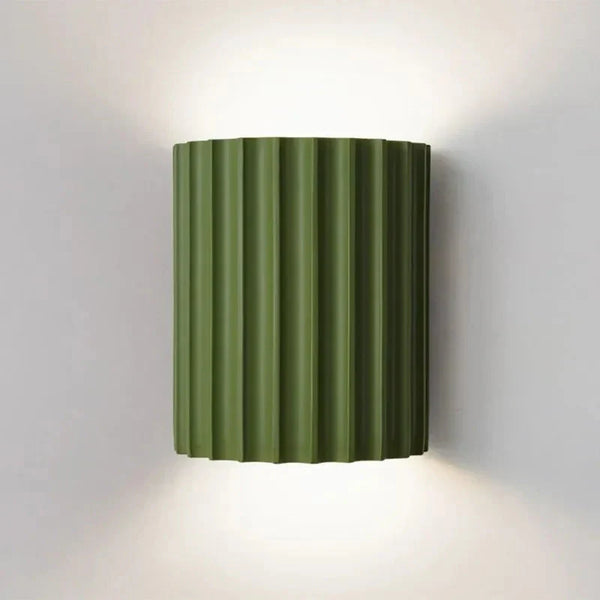 Moderne gerippte Wand LED-Wandleuchte