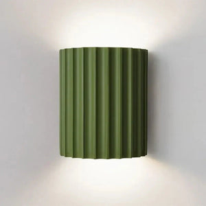 Moderne gerippte Wand LED-Wandleuchte