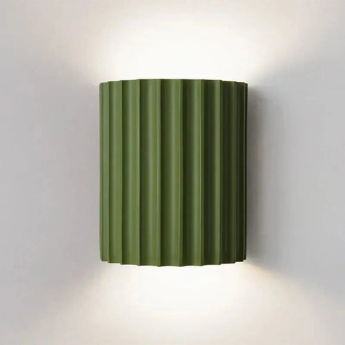 Moderne gerippte Wand LED-Wandleuchte