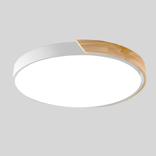 Variant image for Kreisförmige LED Deckenleuchte im Skandinavischen Design für Wohnzimmer und Schlafzimmer-5