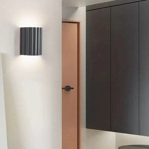 Moderne gerippte Wand LED-Wandleuchte