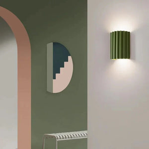 Moderne gerippte Wand LED-Wandleuchte