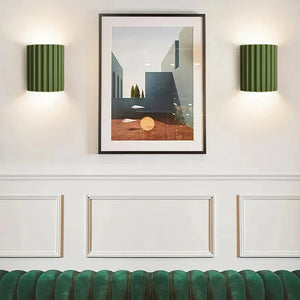 Moderne gerippte Wand LED-Wandleuchte