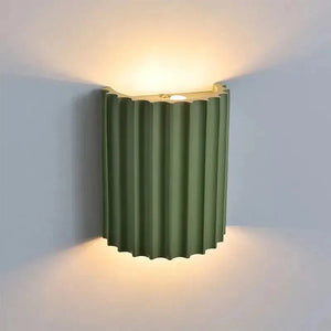 Moderne gerippte Wand LED-Wandleuchte