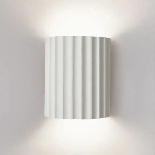 Moderne gerippte Wand LED-Wandleuchte