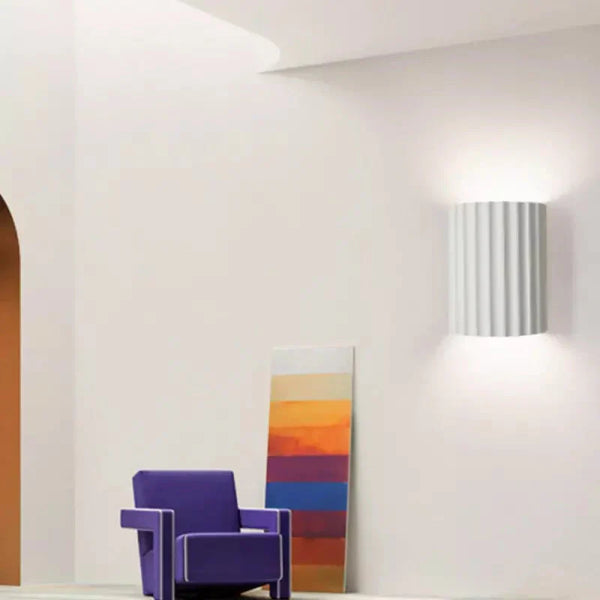 Moderne gerippte Wand LED-Wandleuchte