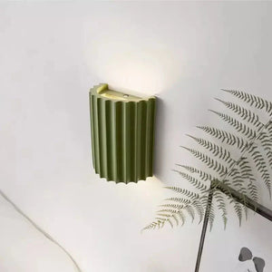 Moderne gerippte Wand LED-Wandleuchte