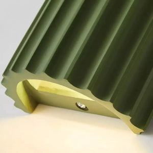 Moderne gerippte Wand LED-Wandleuchte