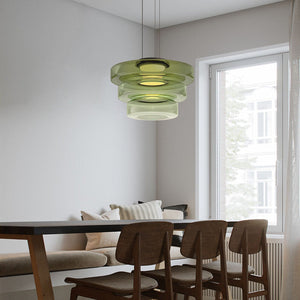 Moderne Geschichtete LED-Pendelleuchte