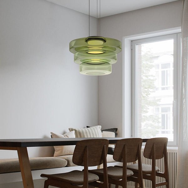 Moderne Geschichtete LED-Pendelleuchte