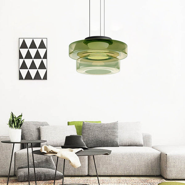 Moderne Geschichtete LED-Pendelleuchte