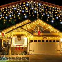 Moderne Weihnachtliche LED Lichterketten Für Den Außenbereich