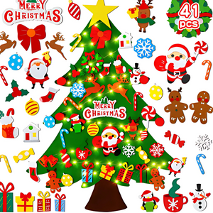 Pädagogischer Filz Weihnachts Baum Für Kinder