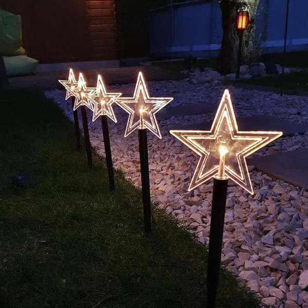 LED Stern Weihnachts Wegbeleuchtung Für Den Außenbereich