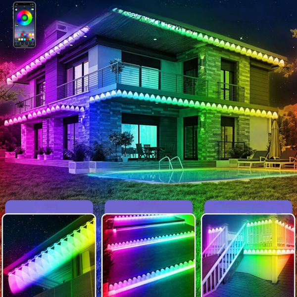 App Gesteuerte LED Weihnachtsbeleuchtung