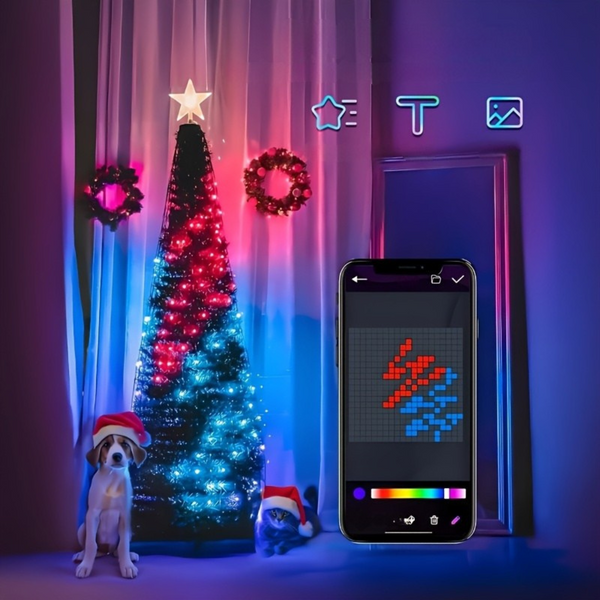 LED Weihnachts Beleuchtung Für Drinnen Und Draußen