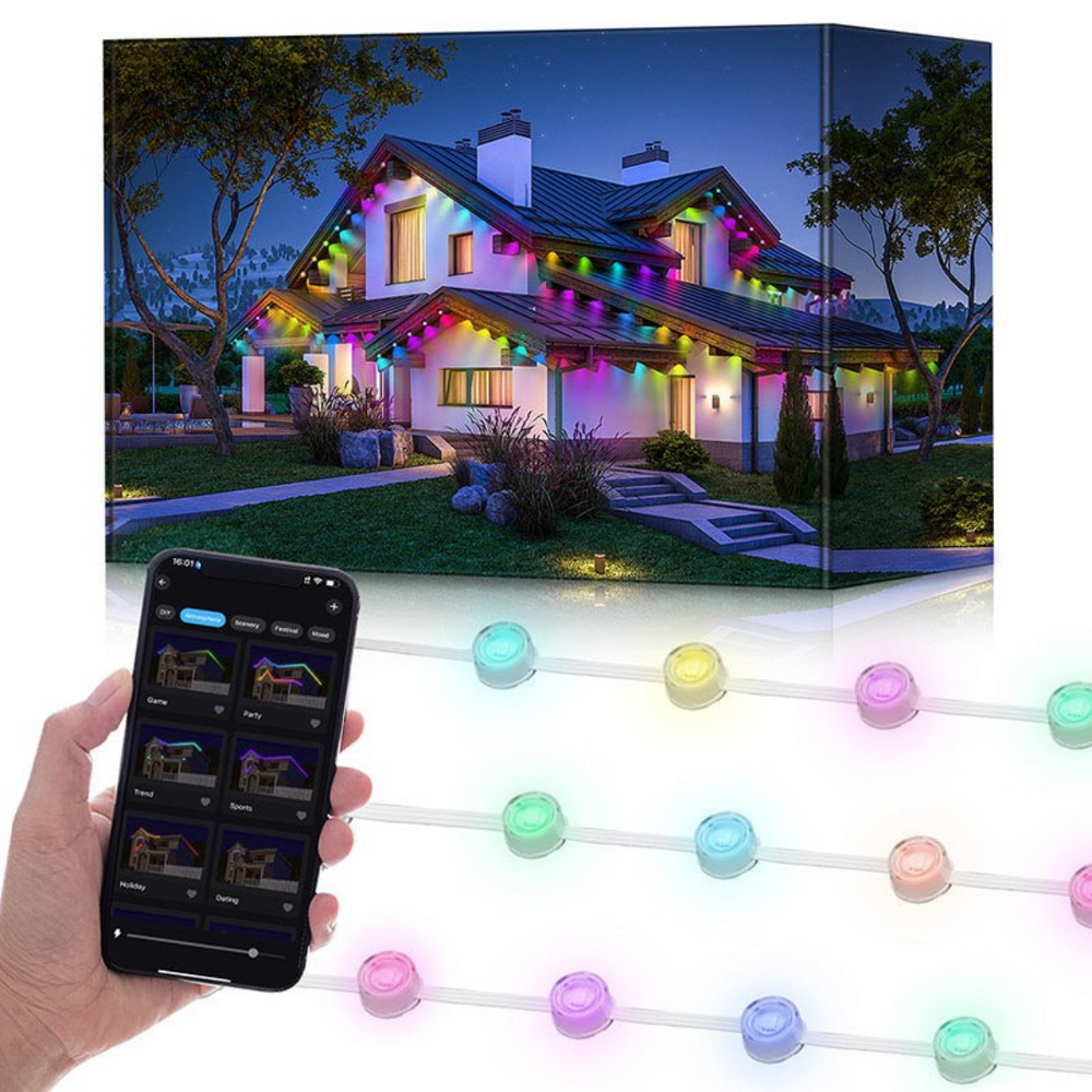 App Gesteuerte LED Weihnachtsbeleuchtung