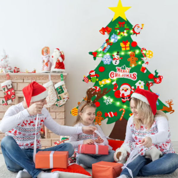 Pädagogischer Filz Weihnachts Baum Für Kinder