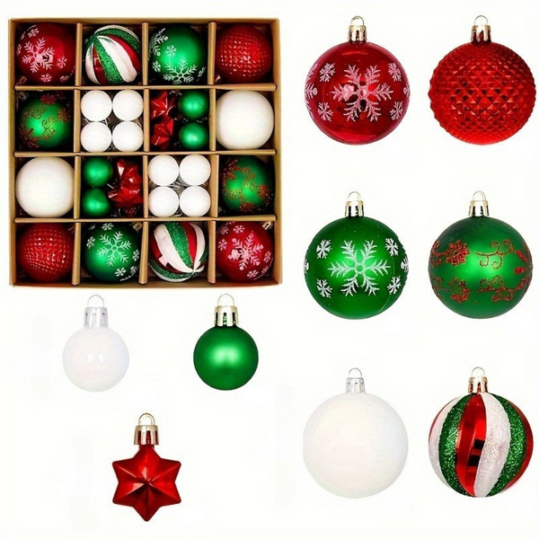 Klassisches Weihnachts Schmuck Set
