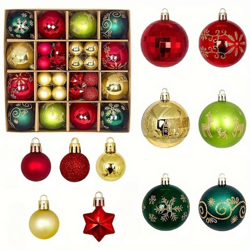 Klassisches Weihnachts Schmuck Set