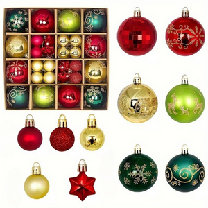 Klassisches Weihnachts Schmuck Set