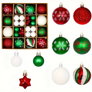 Klassisches Weihnachts Schmuck Set