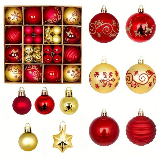 Klassisches Weihnachts Schmuck Set