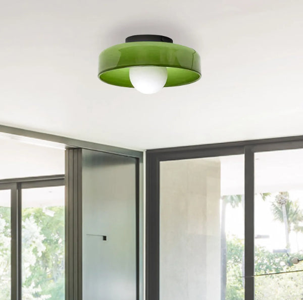 Minimalistische Runde LED-Deckenleuchte