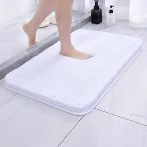 Flauschige Badematte aus Memory-Schaum