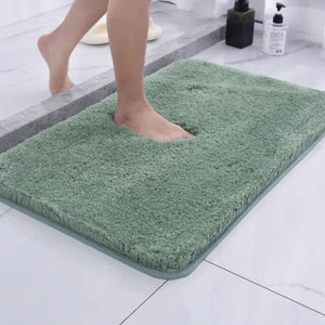 Flauschige Badematte aus Memory-Schaum