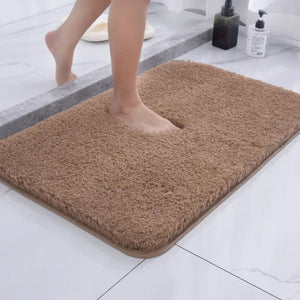 Flauschige Badematte aus Memory-Schaum